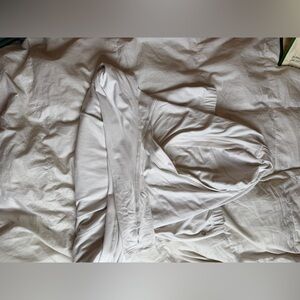 lululemon athletica Cream Hooded Pullover